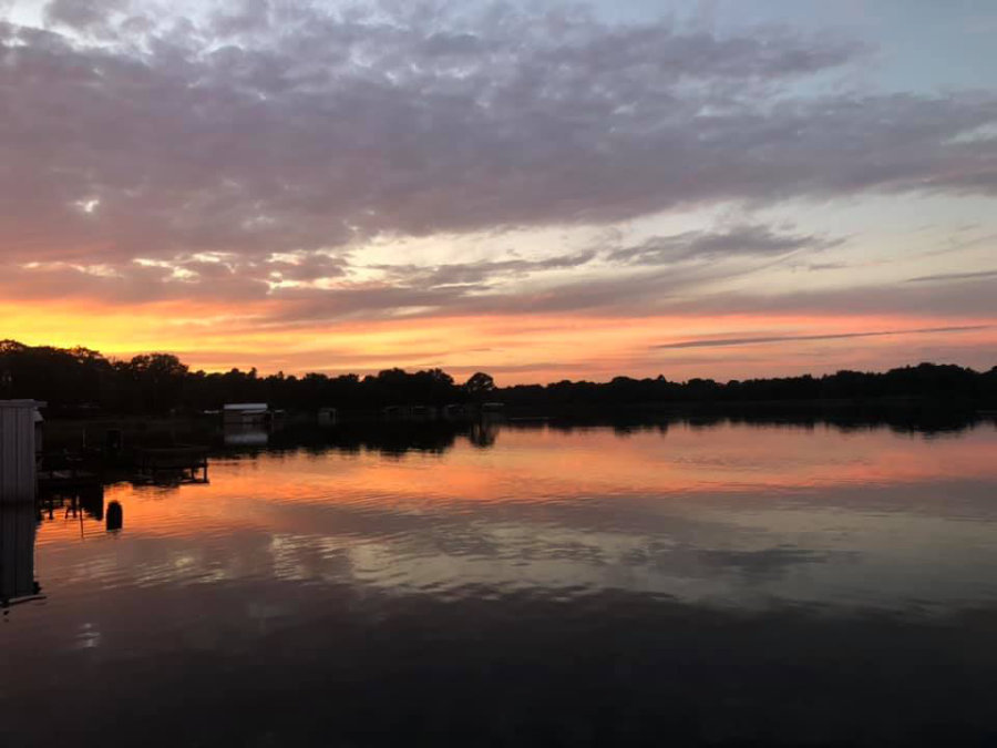 Sunset on the Lake